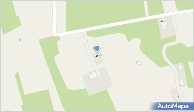 Brzozowica, Brzozowica, 45, mapa Brzozowica