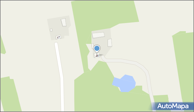 Brzozowica, Brzozowica, 46, mapa Brzozowica