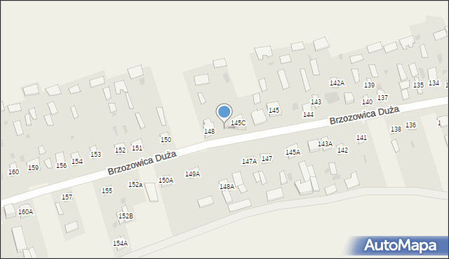 Brzozowica Duża, Brzozowica Duża, 146, mapa Brzozowica Duża