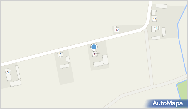 Brzozowiec, Brzozowiec, 1, mapa Brzozowiec