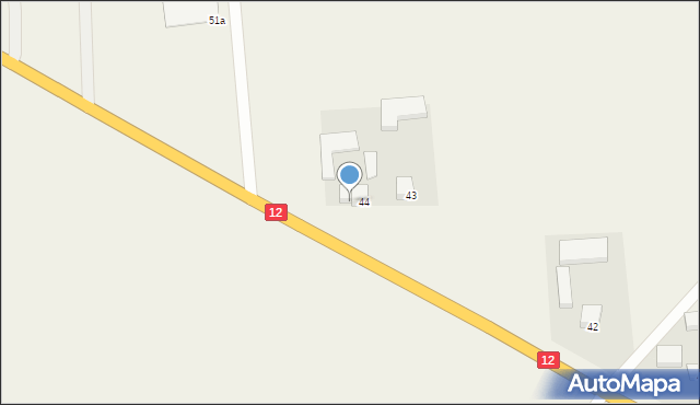 Brzozowiec, Brzozowiec, 45, mapa Brzozowiec