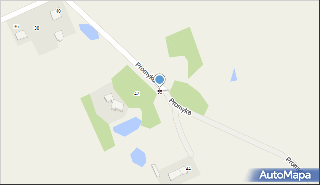 Brzozówka, Brzozówka, 55, mapa Brzozówka