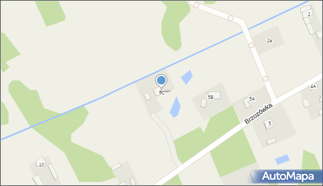 Brzozówka, Brzozówka, 5C, mapa Brzozówka
