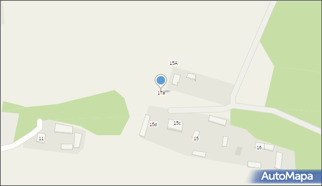 Brzozówka, Brzozówka, 17a, mapa Brzozówka