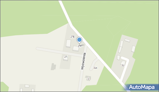 Brzozówka, Brzozówka, 27F, mapa Brzozówka
