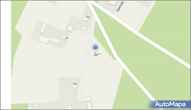 Brzozówka, Brzozówka, 29b, mapa Brzozówka