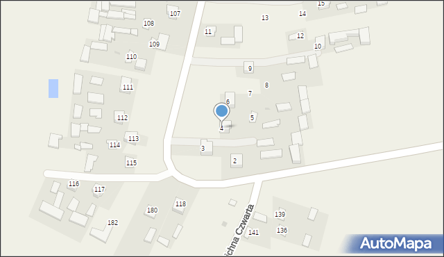Brzozówka, Brzozówka, 4, mapa Brzozówka