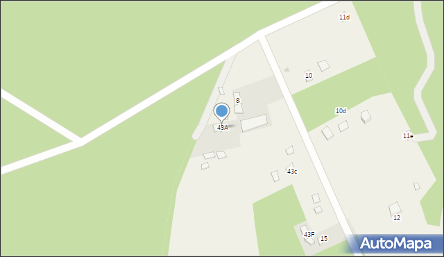 Brzozówka, Brzozówka, 43A, mapa Brzozówka