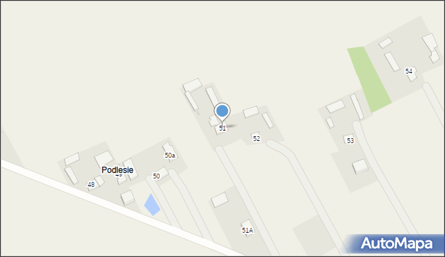 Brzozówka, Brzozówka, 51, mapa Brzozówka