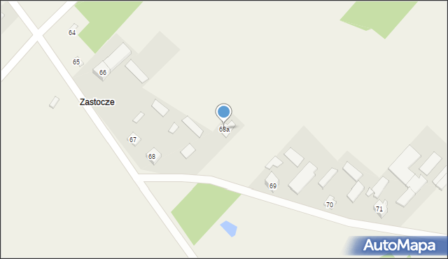 Brzozówka, Brzozówka, 68a, mapa Brzozówka