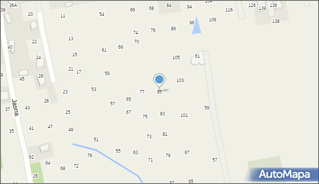 Brzozówka, Brzozowa, 85, mapa Brzozówka