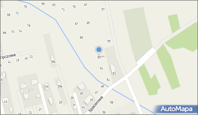 Brzozówka, Brzozowa, 93, mapa Brzozówka