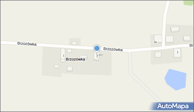 Brzozówka, Brzozówka, 2, mapa Brzozówka