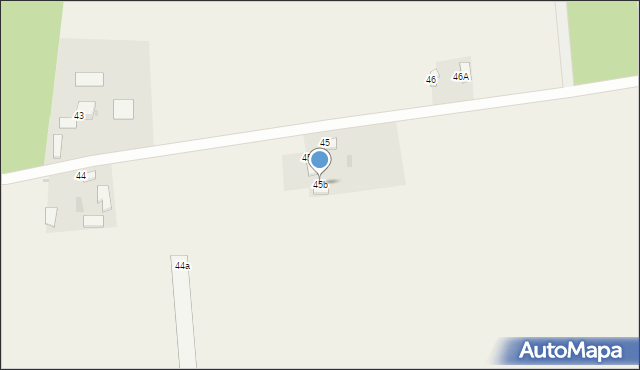 Brzozówka, Brzozówka, 45b, mapa Brzozówka
