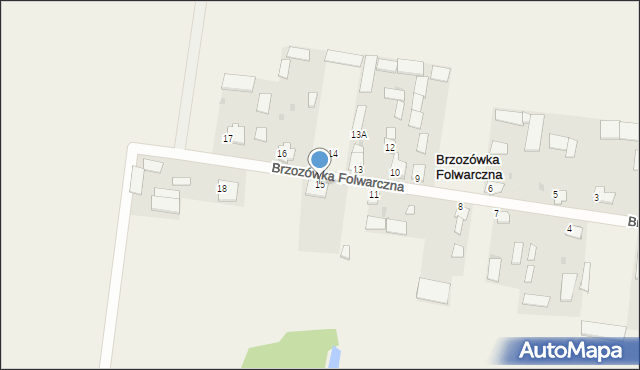 Brzozówka Folwarczna, Brzozówka Folwarczna, 15, mapa Brzozówka Folwarczna
