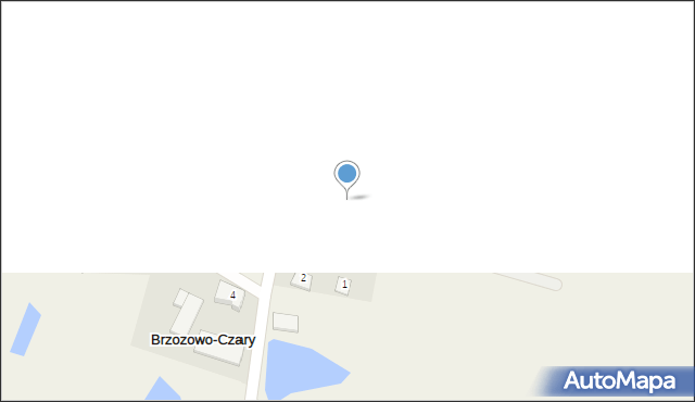 Brzozowo-Czary, Brzozowo-Czary, 3, mapa Brzozowo-Czary