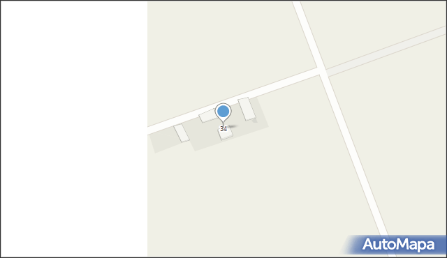 Brzozowo-Kolonia, Brzozowo-Kolonia, 34, mapa Brzozowo-Kolonia