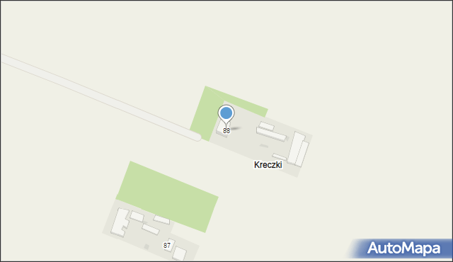 Brzozowy Kąt, Brzozowy Kąt, 88, mapa Brzozowy Kąt