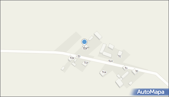 Brzustówek, Brzustówek-Kolonia, 52a, mapa Brzustówek