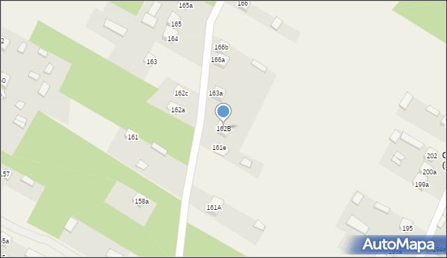 Brzustowiec, Brzustowiec, 162B, mapa Brzustowiec