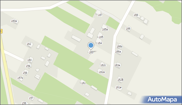 Brzustowiec, Brzustowiec, 163, mapa Brzustowiec