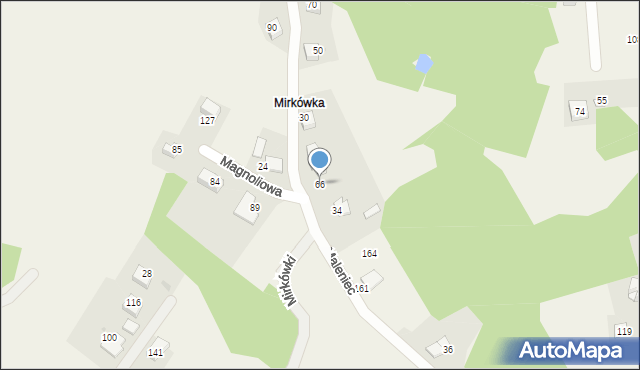 Brzyczyna, Brzyczyna, 72, mapa Brzyczyna