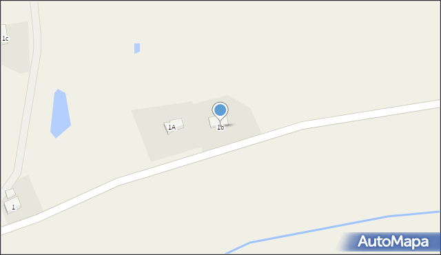 Brzydowo, Brzydowo, 1b, mapa Brzydowo