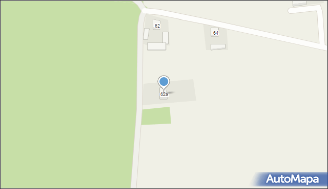 Brzyków, Brzyków, 62a, mapa Brzyków