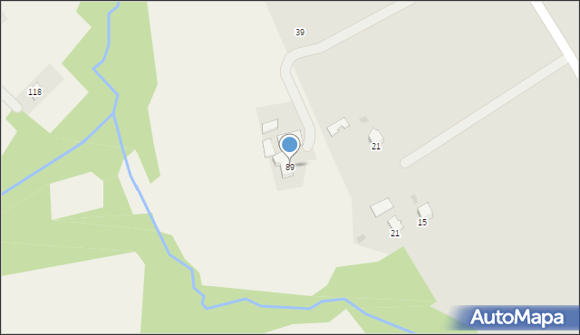 Brzyście, Brzyście, 89, mapa Brzyście