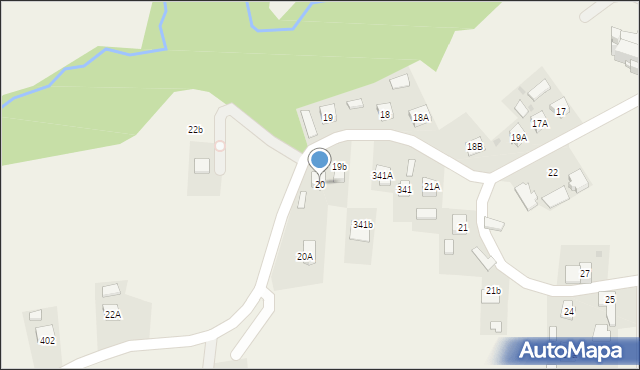 Brzyska, Brzyska, 20, mapa Brzyska