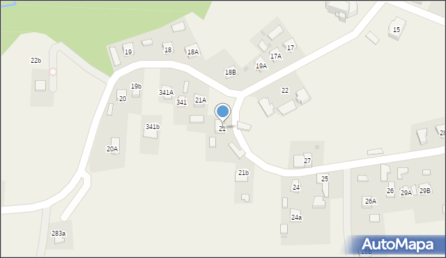 Brzyska, Brzyska, 21, mapa Brzyska