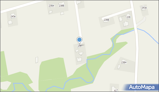 Brzyska, Brzyska, 238, mapa Brzyska