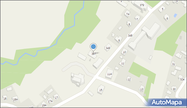 Brzyska, Brzyska, 397, mapa Brzyska
