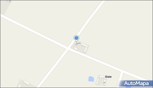 Brzyszewo, Brzyszewo, 13, mapa Brzyszewo