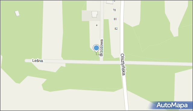 Brzyszów, Brzozowa, 7, mapa Brzyszów