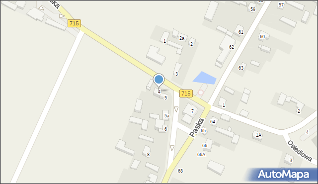 Budziszewice, Brzezińska, 4, mapa Budziszewice