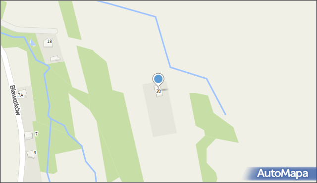 Czaniec, Bratków, 30, mapa Czaniec