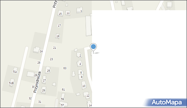 Dębe Wielkie, Brzozowa, 1, mapa Dębe Wielkie