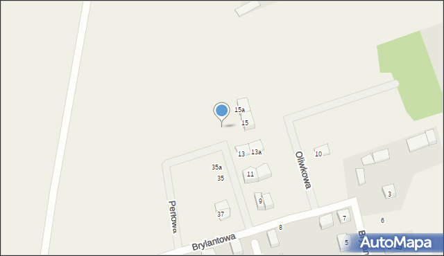 Dobrzewino, Brylantowa, 17, mapa Dobrzewino