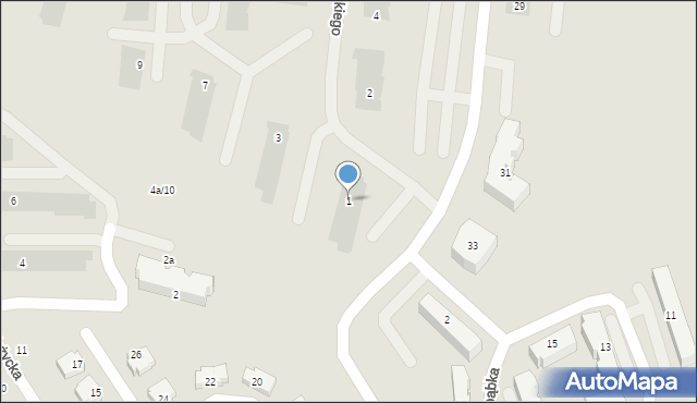 Gdańsk, Bramińskiego Tadeusza, kmdr., 1, mapa Gdańska