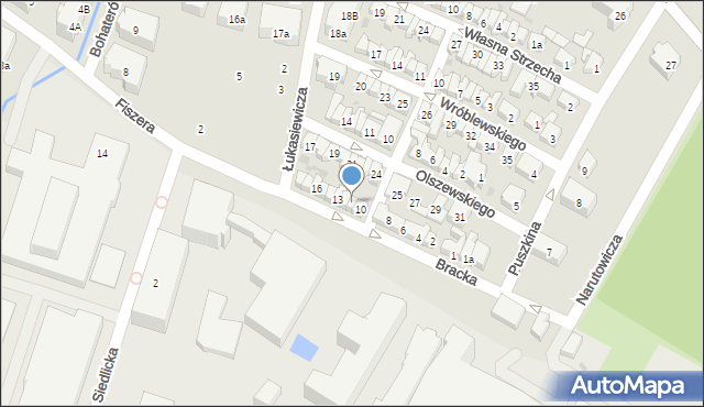 Gdańsk, Bracka, 11, mapa Gdańska
