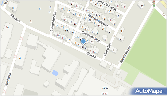 Gdańsk, Bracka, 3, mapa Gdańska