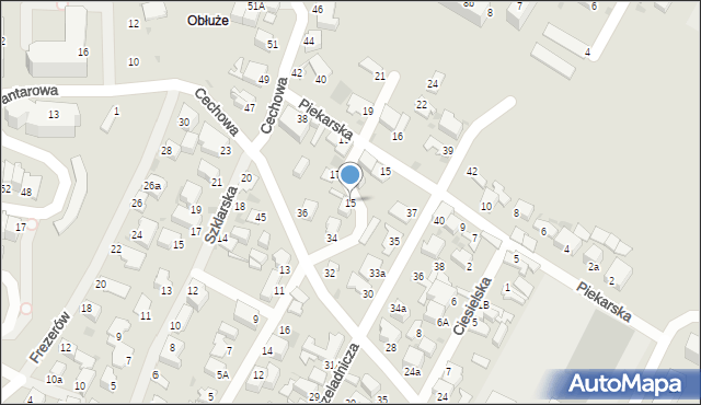 Gdynia, Brukarska, 15, mapa Gdyni