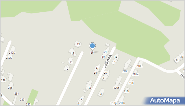 Gliwice, Braci Grimm, 18, mapa Gliwic