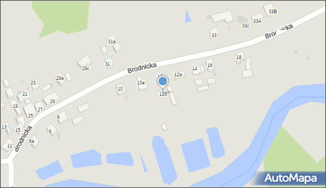 Golub-Dobrzyń, Brodnicka, 12b, mapa Golub-Dobrzyń