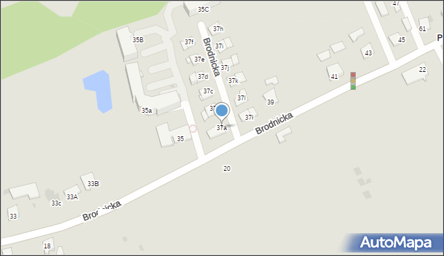 Golub-Dobrzyń, Brodnicka, 37a, mapa Golub-Dobrzyń