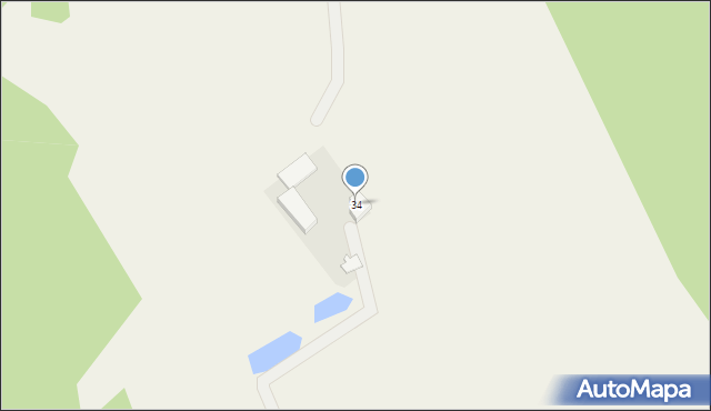 Gościcino, Brzozowa, 34, mapa Gościcino