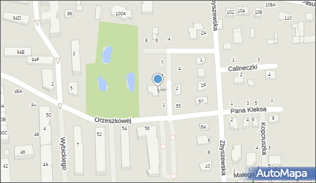 Grójec, Brzechwy Jana, 3, mapa Grójec