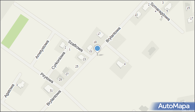 Henrykowo, Brylantowa, 18, mapa Henrykowo