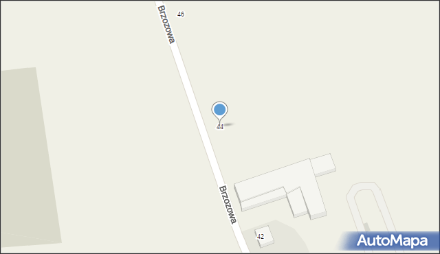 Jacewo, Brzozowa, 44, mapa Jacewo